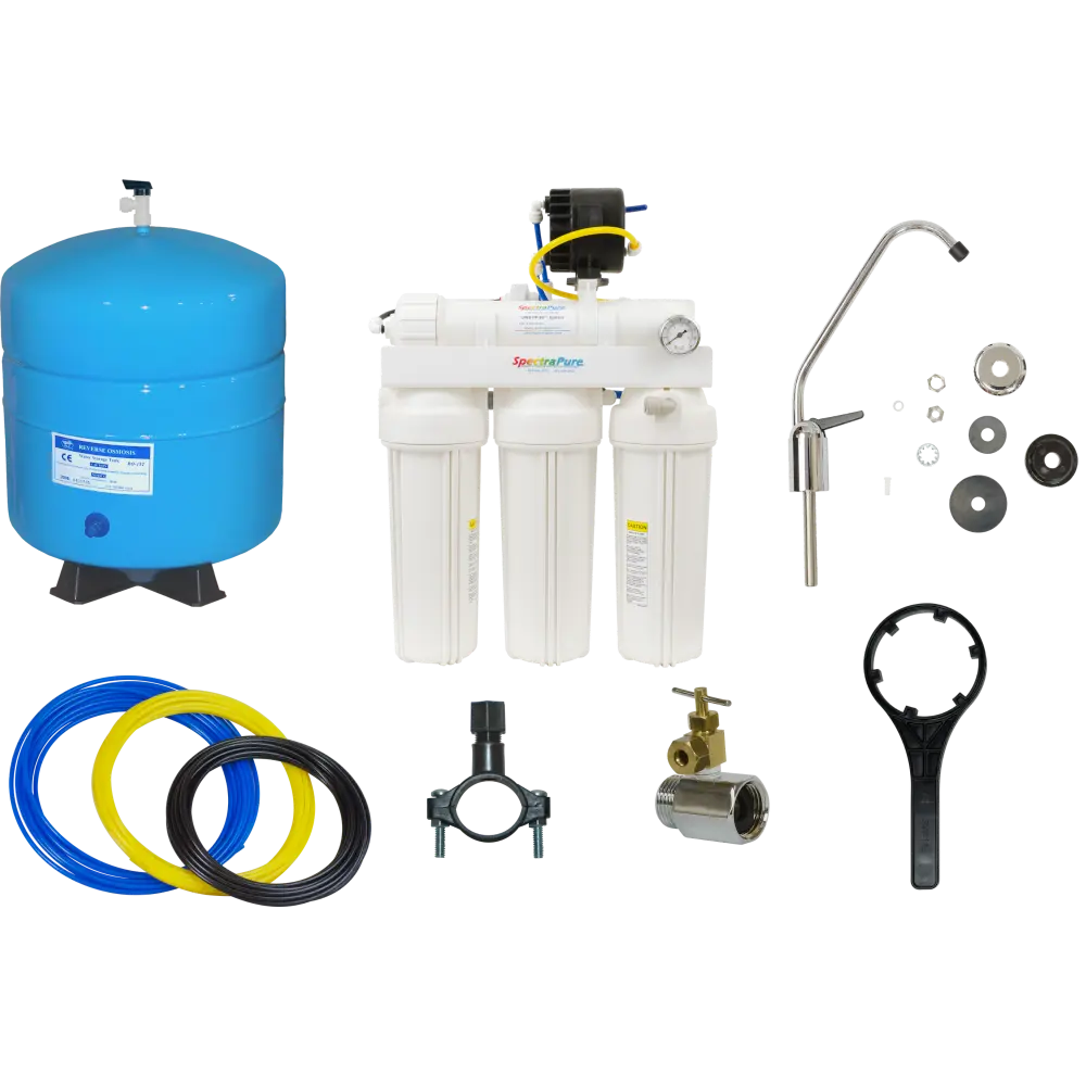 SpectraPure® DWS-PP-90 - 90GPD Drinking Water System w/ Permeate Pump Spectrapure