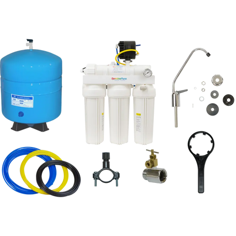 SpectraPure® DWS-PP-90 - 90GPD Drinking Water System w/ Permeate Pump Spectrapure