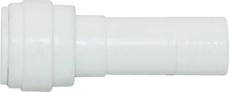 Stem Reducer - 3/8" Tubing Quick-Connect x 0.5" Stem - Acetal -DM-30-6-8 - SpectraPure, Inc.
