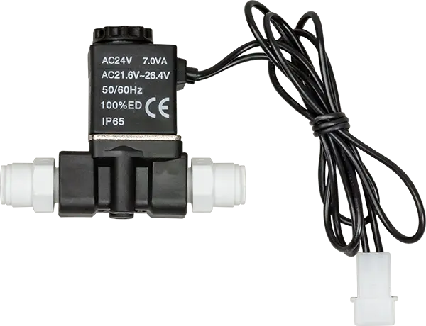 Solenoid Valve - 24VAC with 1/4" Push Connect Fittings - SpectraPure
