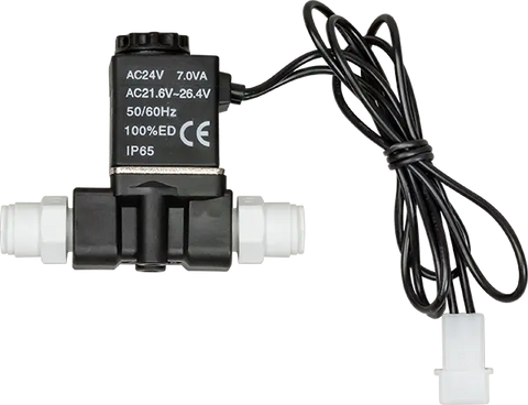 Solenoid Valve - 24VAC with 1/4" Push Connect Fittings - SpectraPure