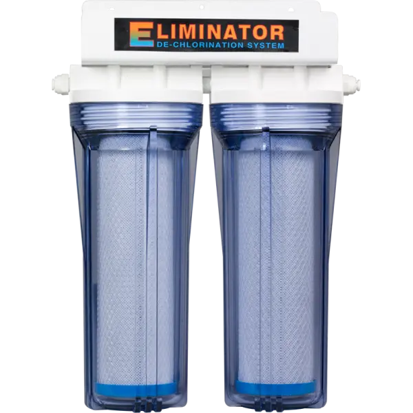 SpectraPure Eliminator Dechlor 2 Stage 10" Dual Carbon Dechlorination Filter - Spectrapure
