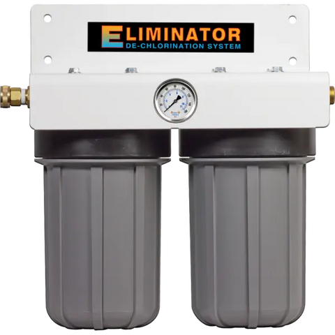 SpectraPure Eliminator Dechlor 2 Stage 10" Big-Grey Dual Carbon Dechlorination Filter - Spectrapure