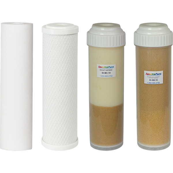 SpectraPure® Standard MaxCap® RO/DI Replacement Filter Kit -FK-MCRODI