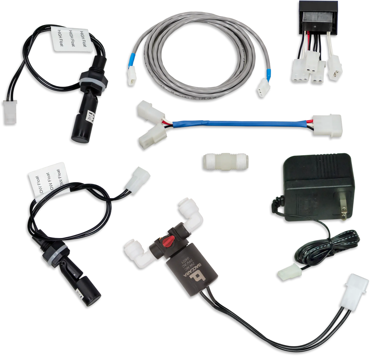 Dual Float Solenoid Valve Controller Assembly 1/4" Solenoid Valve - LLC-SVC-2FLT-4-10 - SpectraPure, Inc.