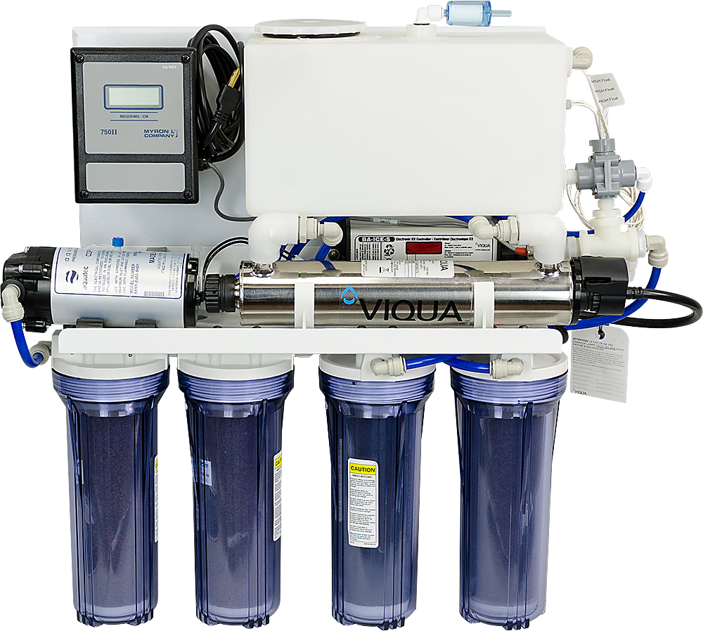 TYPE II Laboratory Grade 90 GPD 5 Stage RODI System - LAB-DI-ULTOC-6L - Spectrapure
