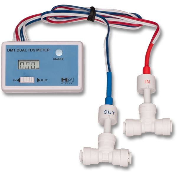 Senno Dual TDS meter with battery and probe fittings –