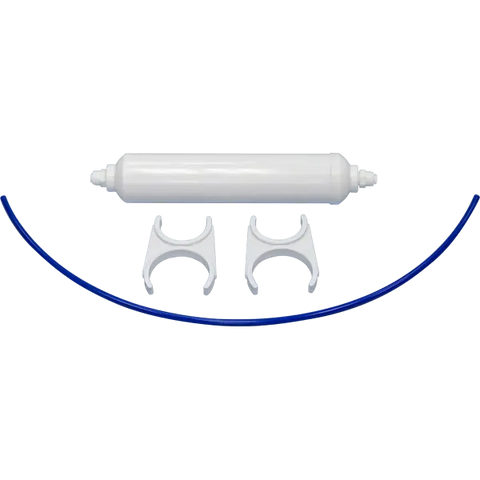 Drinking Water Carbon Post Filter Kit with Mounting Clips - Spectrapure