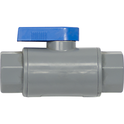 2 Way PVC Ball Valve - 0.25 inch FPT Fittings - Spectrapure