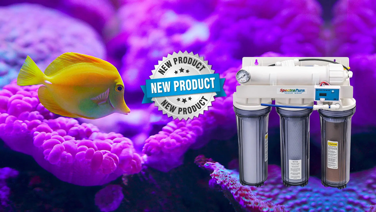 NEW-AQUARIUM STARTER KIT II SpectraPure, Inc.