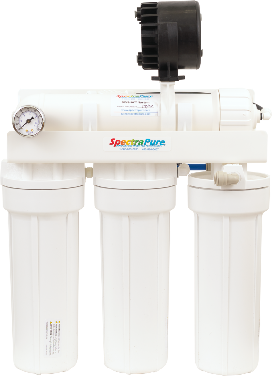 SpectraPure® 90GPD Drinking Water System w/ Permeate Pump