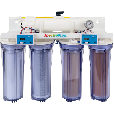 MaxCap® Manual Flush Aquarium RO/DI System — 90/150/300 GPD