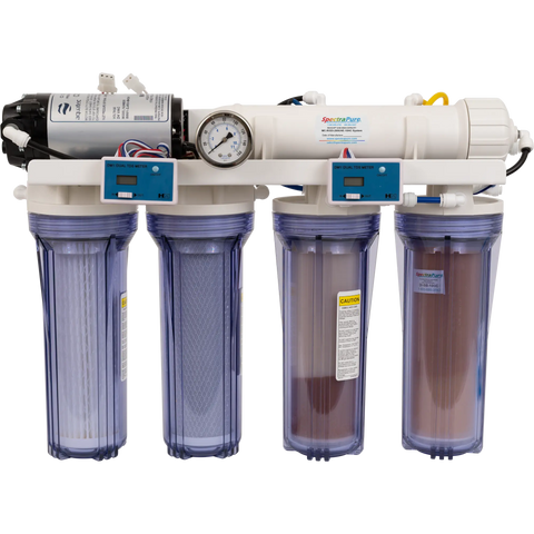 SpectraPure® MaxCap ® 1:1 Ultra High Efficiency 200GPD RO/DI System Spectrapure