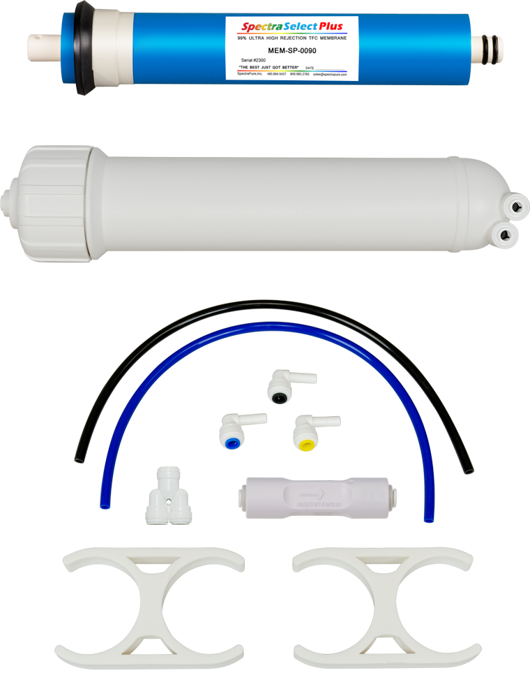 SpectraPure® Piggyback Kit with SpectraSelect Plus 90GPD Membrane - SpectraPure, Inc.