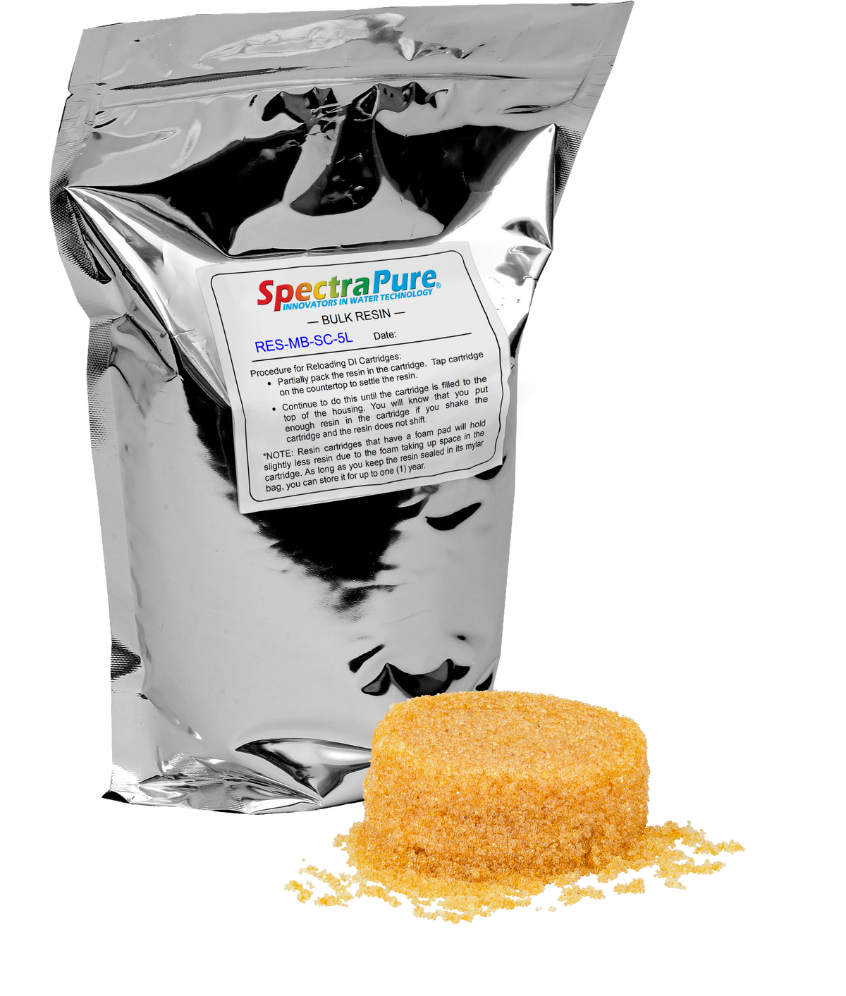 Mixed Bed Semiconductor Grade DI Resin — Bulk Bags