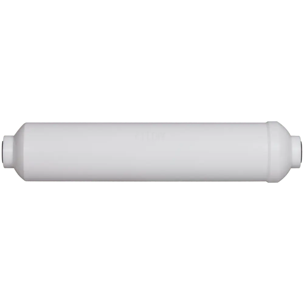 Inline GAC Carbon Filter Cartridge 3/8" Quick-Connect - 10" - CF-IN-10-6JG Spectrapure