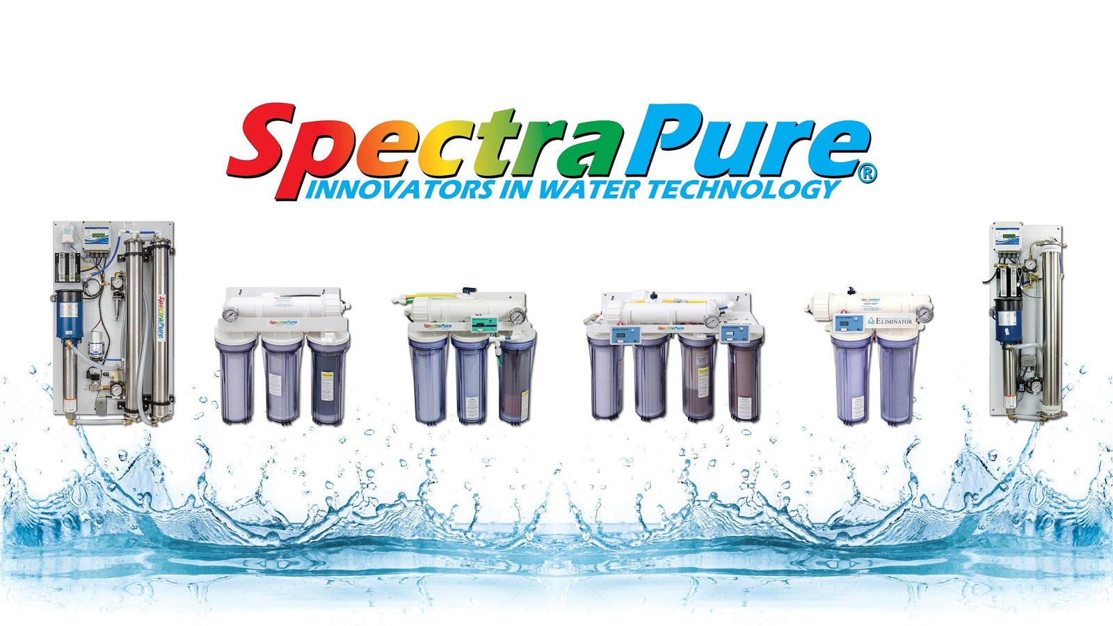SpectraPure MaxCap 1:1 200 GPD RO/DI flagship system