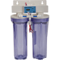 SpectraPure® Dual Position 10 inch Housing Assembly with TDS Meter - FA-2STA-MTR-10