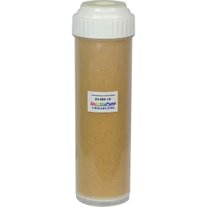 SpectraPure‚ Mixed-Bed DI Cartridge - Non-Color-Indicating - Standard 10" - Spectrapure
