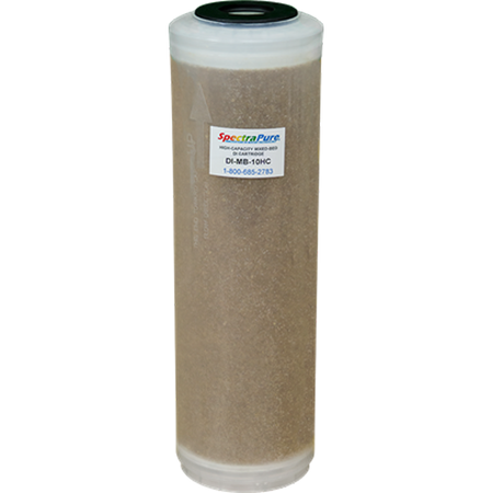 SpectraPure‚ Mixed-Bed DI Cartridge - Non-Color-Indicating Super DI - 10" - Spectrapure