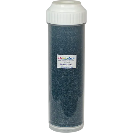 SpectraPure‚ Mixed-Bed DI Cartridge - Color-Indicating - Standard 10" - Spectrapure