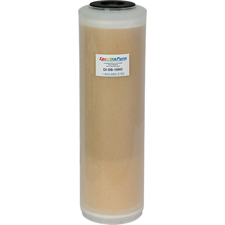 SpectraPure‚ SilicaBuster¢„¢ High Capacity DI Cartridge - Non-Color-Indicating - 10" - Spectrapure