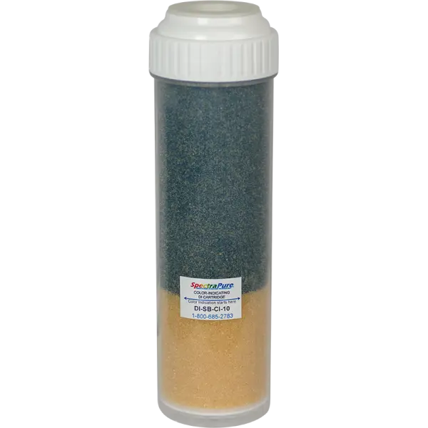 SpectraPure‚ SilicaBuster¢„¢ DI Cartridge - Color-Indicating - Standard 10" - Spectrapure