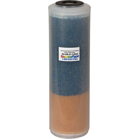 SpectraPure‚ SilicaBuster¢„¢ DI Cartridge - Color-Indicating - SuperDI  DI-SB-CI-10HC - Spectrapure