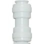 Straight Union - 0.25" Tubing Quick-Connect x 0.25" Tubing Quick-Connect - Acetal -DM-15-4-4