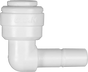 Stem Elbow - 3/8" Tubing Quick-Connect x 3/8" Stem - Acetal -DM-35-6-6