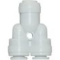 Y Union - 0.25" Tubing Quick-Connect - Acetal -DM-70-4-TWD