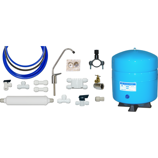 Universal Drinking Water Kit with Non Air Gap Faucet - Spectrapure