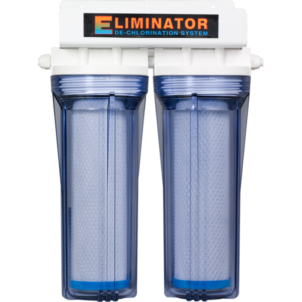 SpectraPure Eliminator Dechlor 2 Stage 10" Dual Carbon Dechlorination Filter - Spectrapure