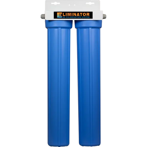 SpectraPure Eliminator Dechlor  2 Stage 20" Dual Carbon Dechlorination Filter System - Spectrapure