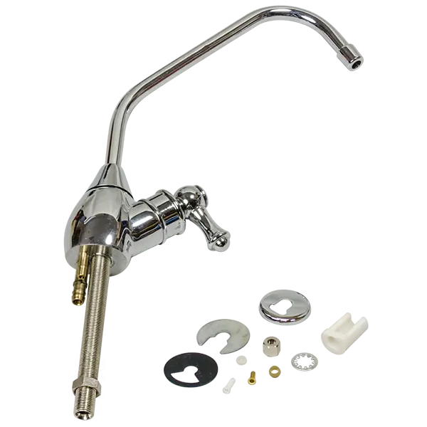 Frigidaire Affinity air gap cleaning process chrome fixture