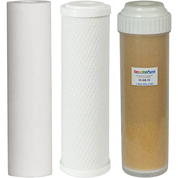 SpectraPure‚ CSPDI System Cartridge Replacement Kit - Standard Twist On Cap - Spectrapure