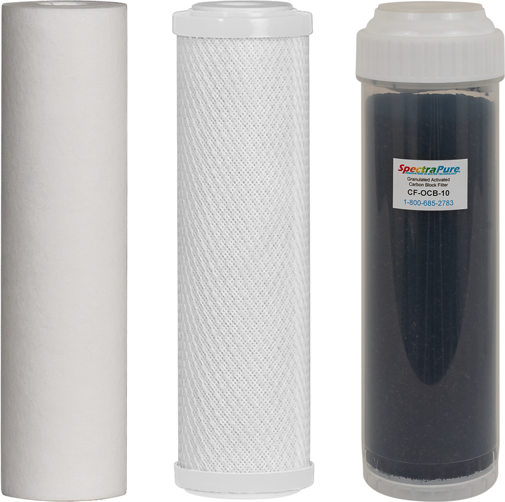 SpectraPure Drinking Water System Cartridge Replacement Kit - SpectraPure