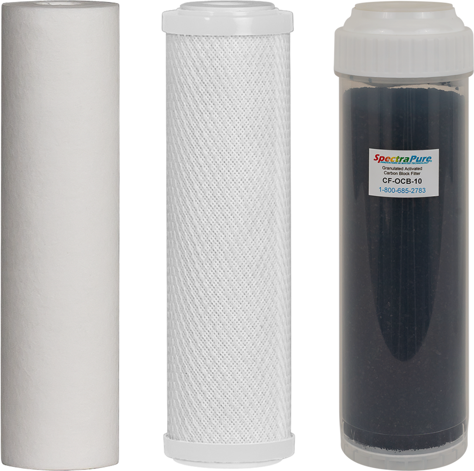 SpectraPure Drinking Water System Cartridge Replacement Kit - SpectraPure