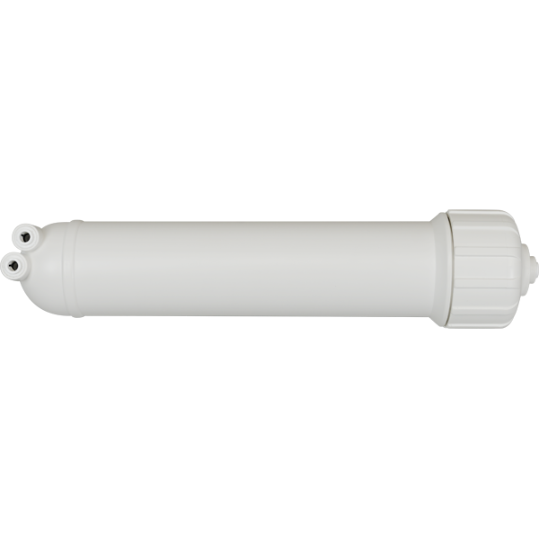 2" x 12" Membrane Grip Cap Housing - 0.25 inch Quick-Connect Fittings - Spectrapure