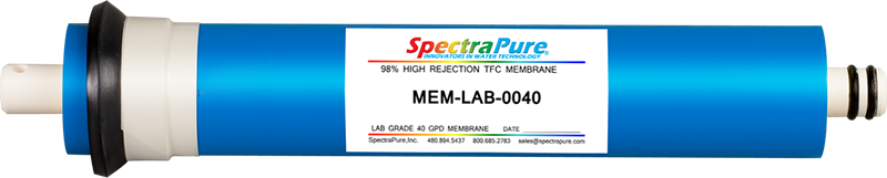 SpectraPure Lab Grade 40-GPD Ultra High Rejection (99%) TFC RO Membrane - SpectraPure