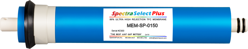 SpectraPure SpectraSelect Plus 99% Rejection RO Membrane 150GPD -MEM-SP-0150 - SpectraPure