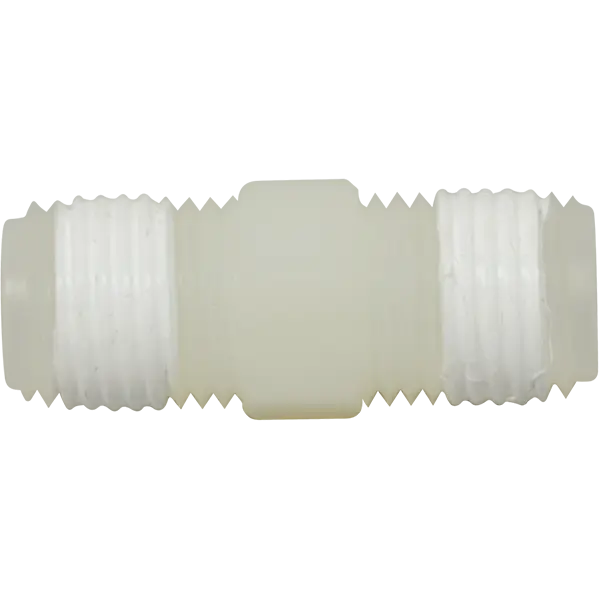 Nylon Hex Nipple 0.25" MPT - Spectrapure
