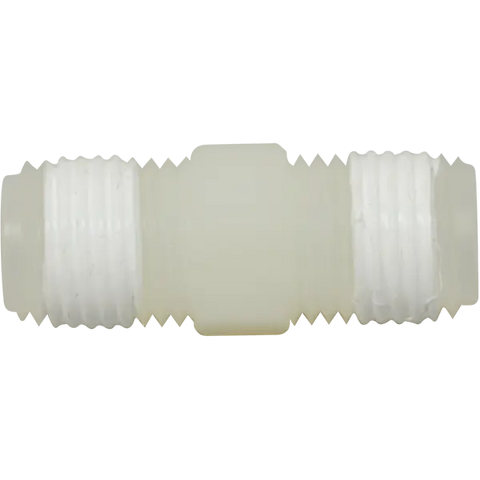 Nylon Hex Nipple 0.25" MPT - Spectrapure