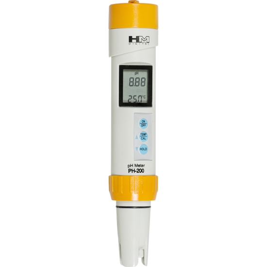 HM Digital pH 200 Deluxe Handheld pH Meter -MTR-PH-PH200 – SpectraPure ...