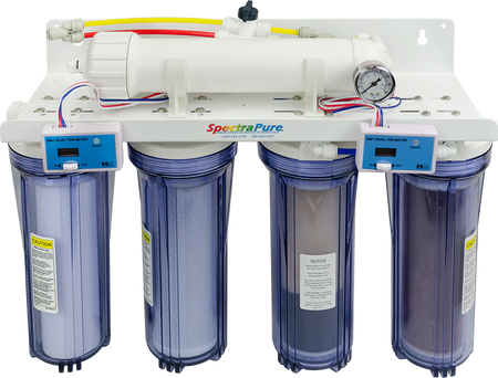 SpectraPure® MaxCap ® Manual Flush RO/DI System - 90/150 GPD - MC-RODI-90-MF / 150-MF - SpectraPure, Inc.