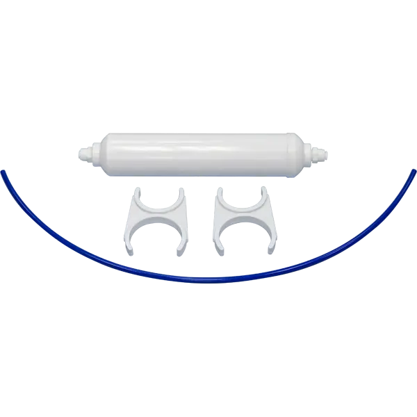 Drinking Water Carbon Post Filter Kit with Mounting Clips - Spectrapure