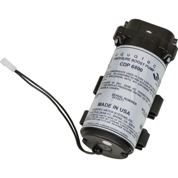 Replacement Low Flow Booster Pump - 6800 - Spectrapure