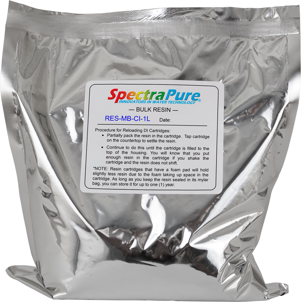 SpectraPure Mixed-Bed Color-Indicating DI Resin - Bulk Bags - SpectraPure