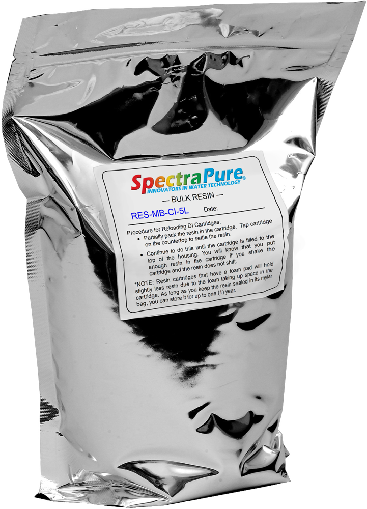 SpectraPure Mixed-Bed Color-Indicating DI Resin - Bulk Bags - SpectraPure