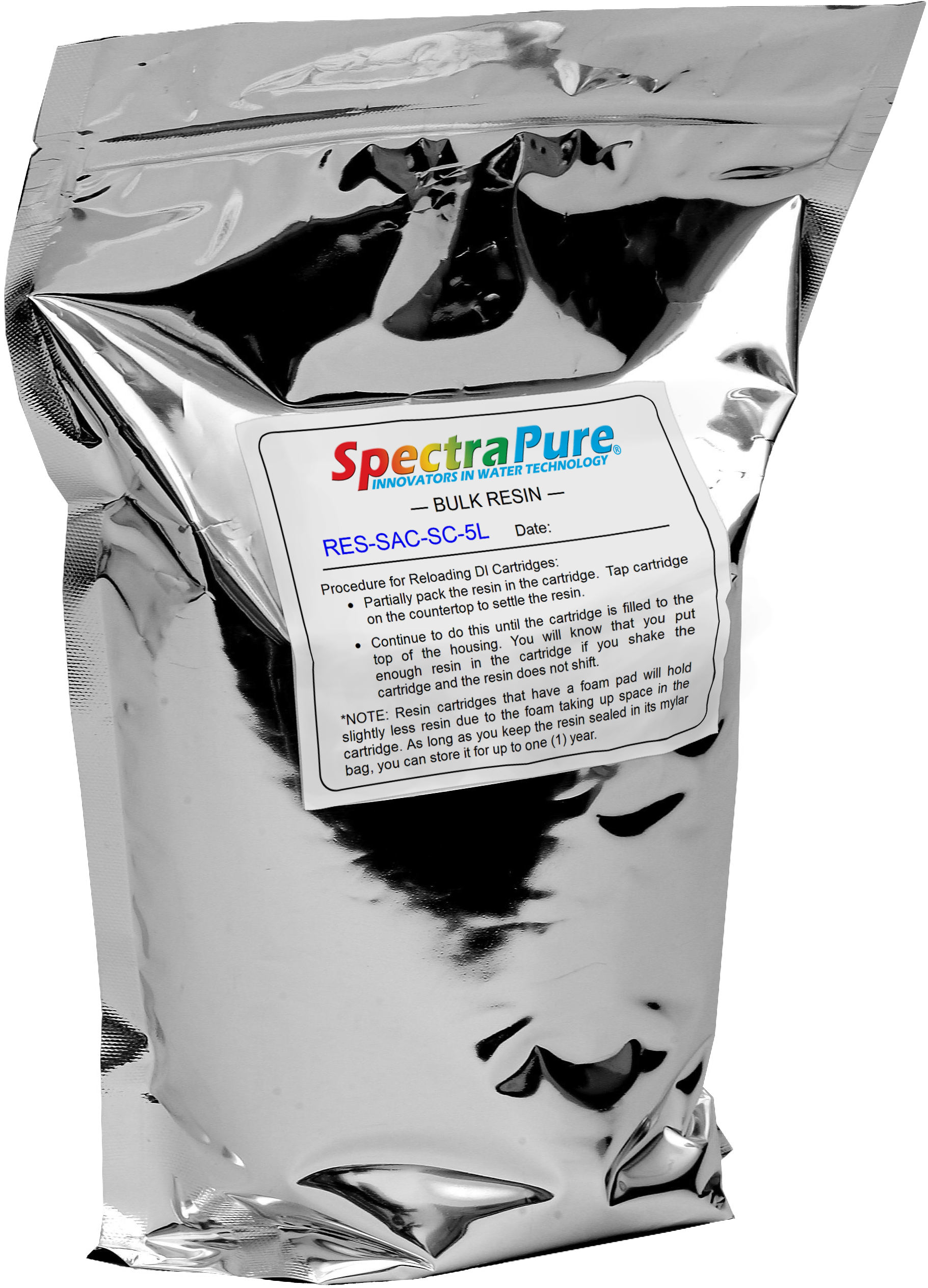 SpectraPure Cation Semiconductor DI Resin - Bulk Bags - SpectraPure